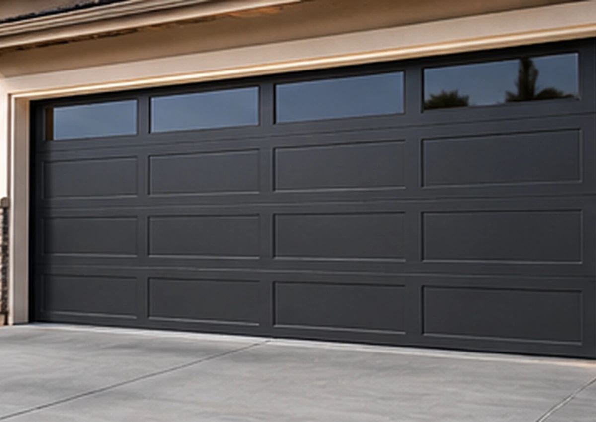 Illustration Of Garage Door Installation