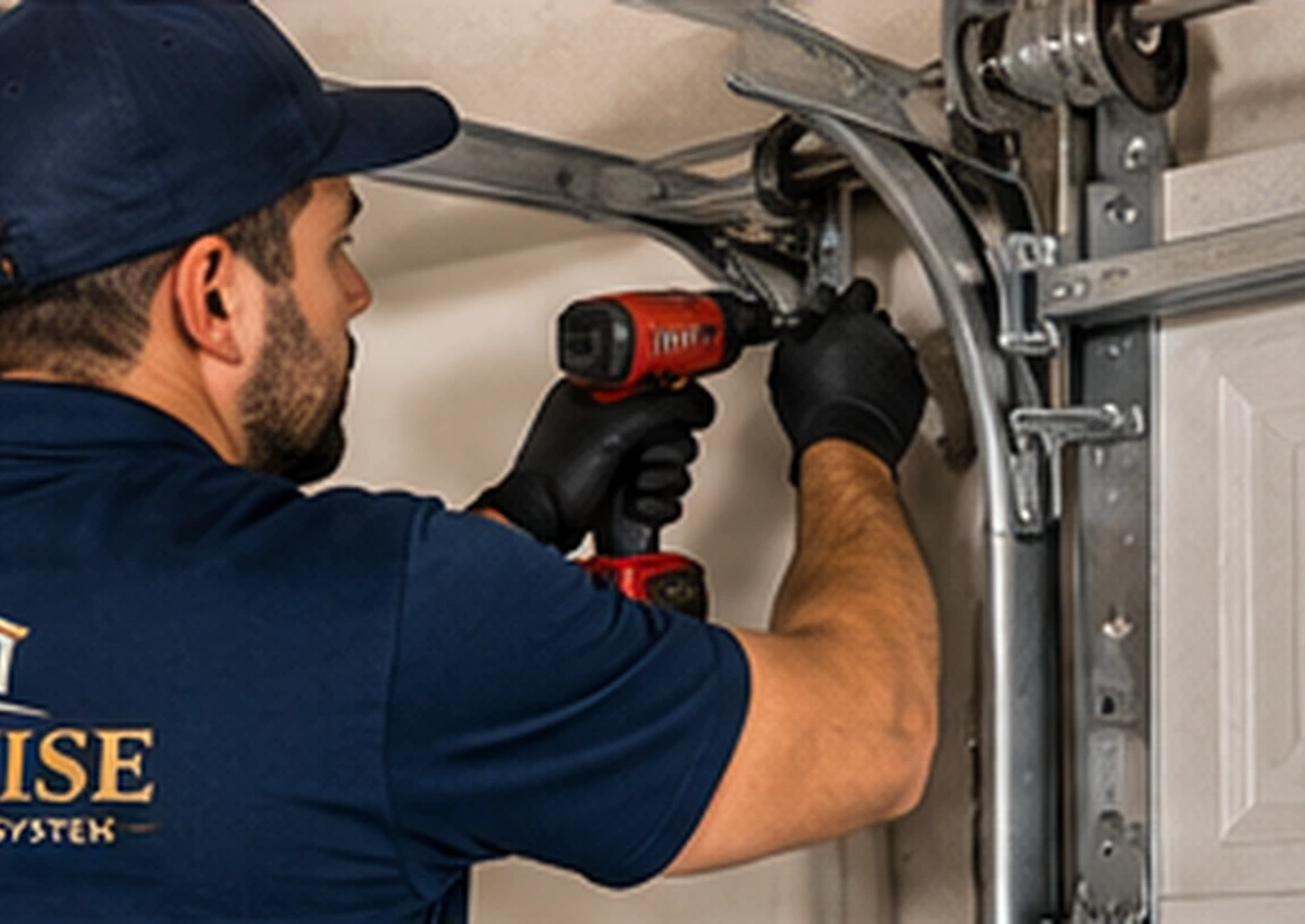 Illustration Of Garage Door Repair