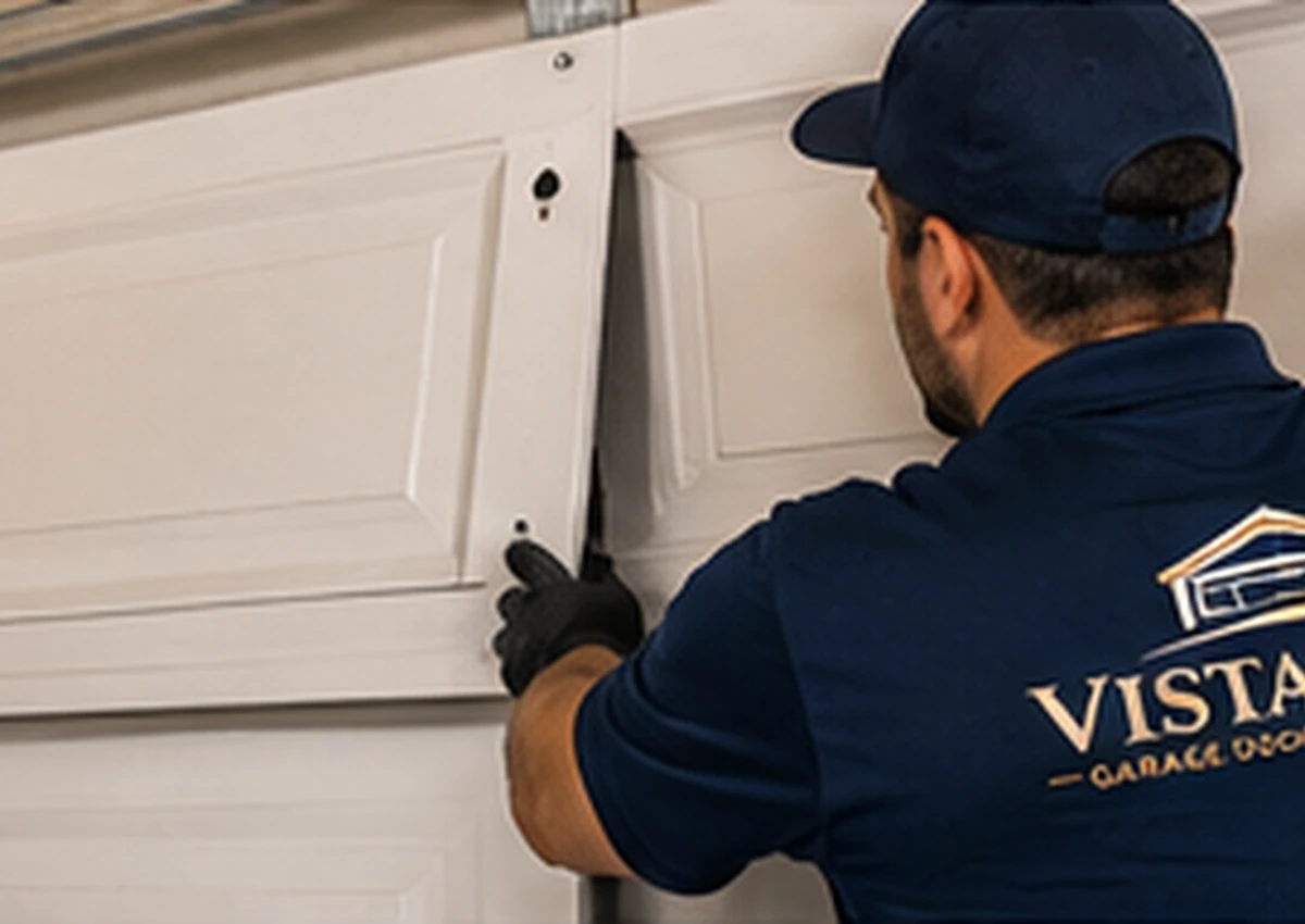 Illustration Of Garage Door Panel Replacement